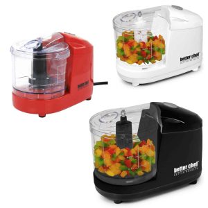 1.5-Cup Mini Chopper Food Processor  |  Food Processors Food Processors Black, Red, White