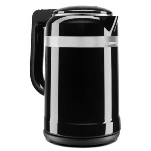 1.5 Liter Electric Kettle with dual-wall insulation  |  Tea Kettle Coffee & Tea Black