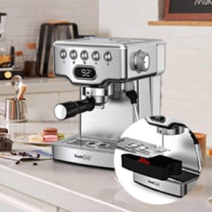 11” Espresso Machine,20 bar espresso machine with milk frother  |  Espresso Machines Coffee & Tea Espresso Machines