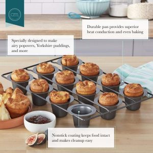 12-cup Mini Popover Pan  |  Bakeware Bakeware Bakeware