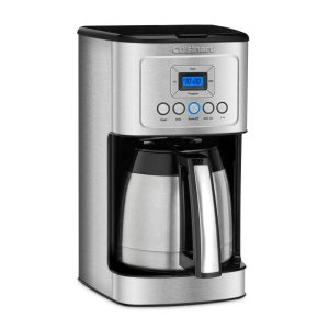 12-Cup PerfecTemp Programmable Coffeemaker – 12 Cup  |  Coffee Makers Coffee & Tea Black, Stainless Steel