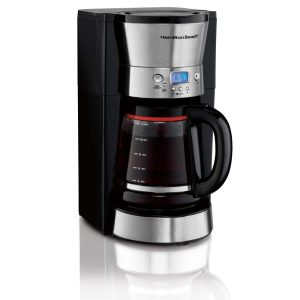 12 Cup Programmable Coffee Maker  |  Coffee Makers Coffee & Tea Black