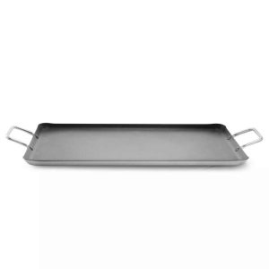 19-Inch Aluminum Non-Stick Double Griddle  |  Grill Pans and Griddles Grill Pans & Griddles Black