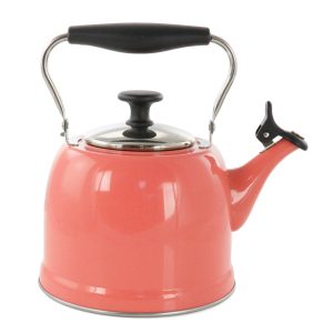 2.2 Quart Stainless Steel Tea Kettle  |  Tea Kettle Coffee & Tea Peach