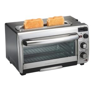 2-in-1 Oven and Toaster  |  Toaster Ovens Kitchen Appliances Stainless Steel