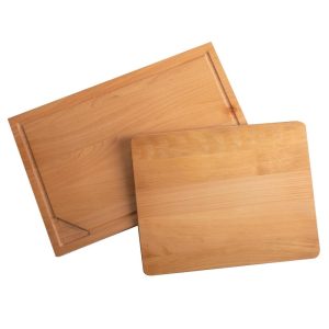 2 Piece Beechwood Cutting Board Set – 12 in x 18 in  |  Cutting Boards Cutting Boards Brown