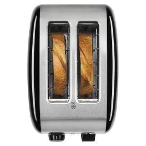 2-Slice Toaster with manual lift lever, KMT2115  |  Toasters Kitchen Appliances Black, Red, Stainless Steel