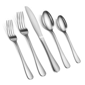 20 Pcs Stainless Steel Flatware Set Service for 4 Kitchen Cutlery  |  Cutlery Cutlery Cutlery