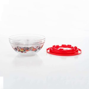 20-piece Glass Bowl Set with Lids  |  Food Storage Containers Food Storage Containers Clear