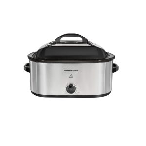 22 Quart Stainless Steel Electric Roaster Oven  |  Toaster Ovens Kitchen Appliances Stainless Steel