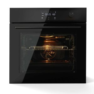 24″ Built-in Electric Wall Oven, 70L capacity and 3000W Single Wall Oven for Kitchen  |  Major Appliances Kitchen Appliances Black