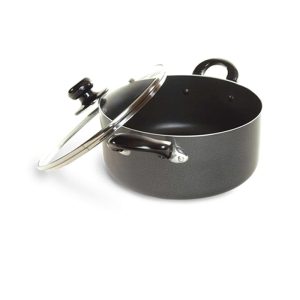 2qt. Dutch Oven (2.5mm AL) D201S  |  Pots and Pans Pots & Pans Black