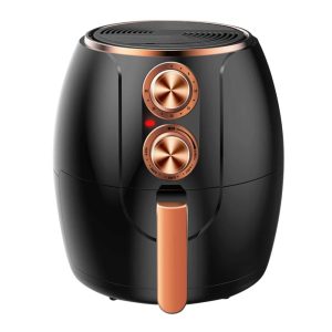 3.2 Quart Electric Air Fryer in Black and Bronze  |  Air Fryers Air Fryers Air Fryers