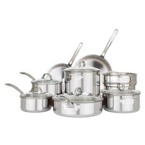 3-Ply Stainless Steel 13-Piece Cookware Set  |  Cookware Sets Cookware Sets Cookware Sets