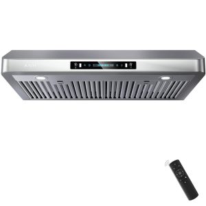 30/36/42 Inch Under Cabinet Range Hood, 900-CFM 4 Speed Touch Control, Ultra-Quiet Kitchen Exhaust with Gesture Sensing  |  Major Appliances Kitchen Appliances Major Appliances