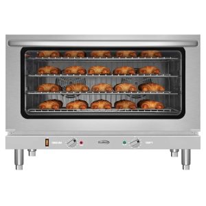 32 in. Countertop Convection Oven, Holds Full Size Pans, 4 Racks and 3500W of Power, 240V in Stainless-Steel  |  Toaster Ovens Kitchen Appliances Stainless Steel