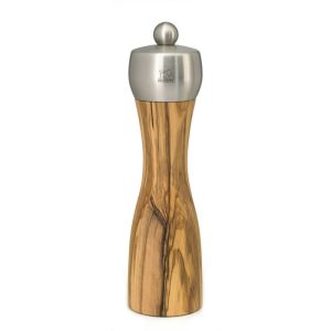 33828 Classic Fidji Pepper Mill, Olive Wood, 20 cm – Olive Wood  |  Serveware Dinnerware Serveware