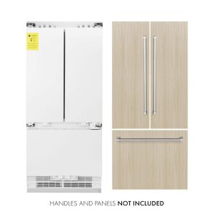 36″ 19.6 cu. Ft. Panel Ready Built-In 3-Door French Door Refrigerator with Internal Water and Ice Dispenser  |  Major Appliances Kitchen Appliances Major Appliances