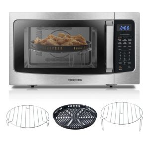 4-in-1 ML-EC42P(SS) Countertop Microwave Oven, Smart Sensor, Convection, Air Fryer Combo, Mute, Position Memory Turntable, 1000W  |  Major Appliances Kitchen Appliances Major Appliances