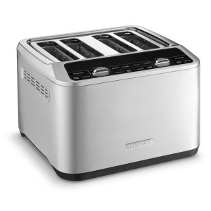 4-Slice Digital Motorized Toaster  |  Toasters Kitchen Appliances Stainless Steel