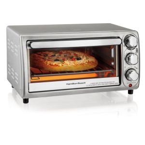 4 Slice Toaster Oven  |  Toaster Ovens Kitchen Appliances Stainless Steel