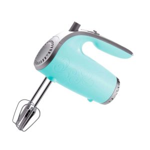 5 Speed 150 Watt Electric Hand Mixer in Turquoise  |  Mixers Kitchen Appliances Blue