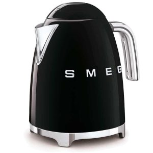 50’s Retro Style Aesthetic Electric Kettle, Black  |  Tea Kettle Coffee & Tea Black