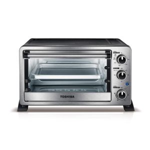 6-Slice Convection Toaster Oven, Stainless Steel  |  Toaster Ovens Kitchen Appliances Silver