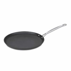 623-24 Chef’s Classic Nonstick Hard-Anodized 10-Inch Crepe Pan  |  Pots and Pans Pots & Pans Black