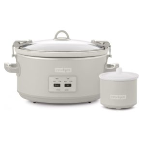 7-Quart Cook & Carry Slow Cooker, Mushroom  |  Slow Cookers Kitchen Appliances Slow Cookers