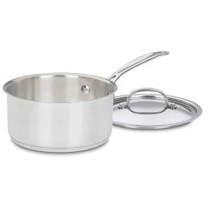 719-18 Chef’s Classic Stainless 2-Quart Saucepan with Cover  |  Pots and Pans Pots & Pans Pots & Pans