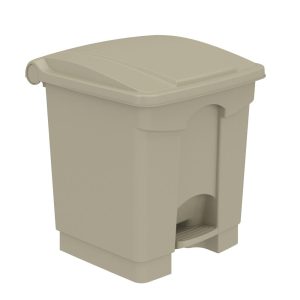 8 Gallon Step-On Trash Can, Durable Plastic Garbage Can  |  Kitchen Trash Cans Kitchen Storage Kitchen Trash Cans