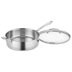 8933-24H 3-Quart Saute Pan w/Helper & Cover, Stainless Steel  |  Pots and Pans Pots & Pans Pots & Pans