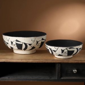 Abstract Terracotta Bowl – Small  |  Bowls Bowls Bowls