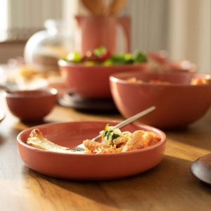 Add Rustic Elegance to Your Table with the Rustic Reef Ceramic Pasta Bowl  |  Bowls Bowls Bowls