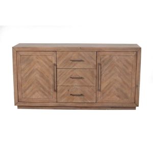 Aiden Wood Sideboard in Weathered Natural – N/A  |  Buffets and Sideboards Buffets & Sideboards Buffets & Sideboards