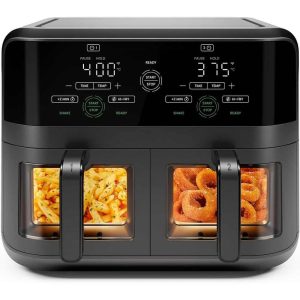 Air Fryer Oven with Easy View Windows, Sync Finish,Black  |  Air Fryers Air Fryers Air Fryers