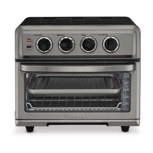 AirFryer Toaster Oven with Grill (Black)  |  Toaster Ovens Kitchen Appliances Black