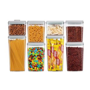 Ankou Food Storage Containers with Lids Pop Airtight  |  Food Storage Containers Food Storage Containers Clear