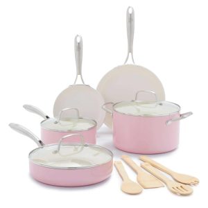 Artisan Healthy Ceramic Nonstick 12pc Cookware Set  |  Cookware Sets Cookware Sets Cookware Sets