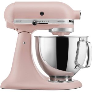 Artisan Series 5 Quart Tilt-Back Head Stand Mixer in Feather Pink  |  Mixers Kitchen Appliances Mixers