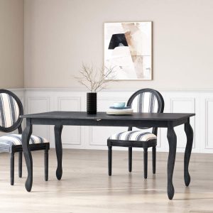 Aubrietta Expandable Dining Table by   |  Kitchen and Dining Tables Kitchen & Dining Tables Brown, Grey