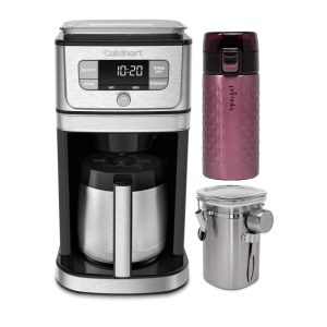 Automatic Burr Grind & Coffeemaker (10 Cup) w/ Accessory  |  Coffee Makers Coffee & Tea Black