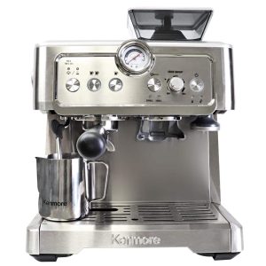 Automatic Espresso Machine W/Grinder & Milk Frother, S/Steel  |  Espresso Machines Coffee & Tea Espresso Machines