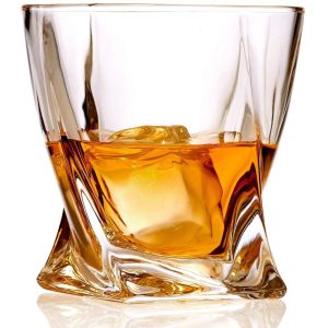 Bezrat Set of 6 Whisky Glasses  |  Drinking Glasses Dinnerware Clear