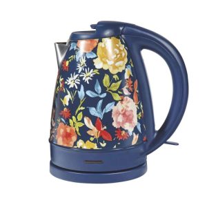 Blue, Electric Kettle, 1.7-Liter  |  Tea Kettle Coffee & Tea Blue