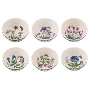 Botanic Garden 5.5 Inch Stacking Bowl Set of 6 Assorted Motifs – 5.5 inch  |  Bowls Bowls Bowls