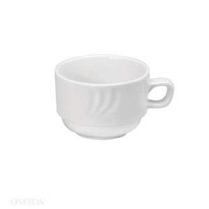 Briana Porcelain Stackable Cups 7 oz (Set of 36)  |  Cups Cups Cups