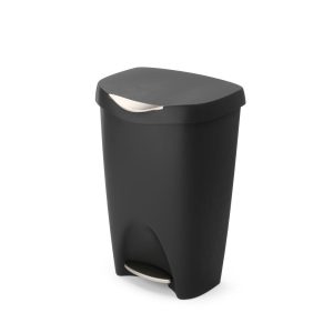 BRIM Step Trash Can  |  Kitchen Trash Cans Kitchen Storage Black, Brown, Grey, Off-White, White