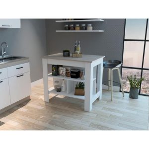 Brooklyn Antibacterial Surface Kitchen Island  |  Kitchen Carts Kitchen Carts Kitchen Carts